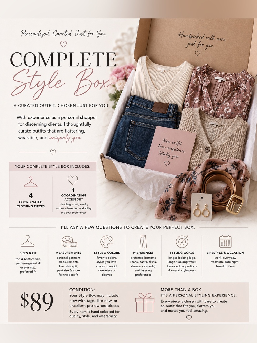 Complete Style Box | Personalized Outfit Curated Just For You